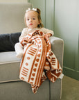 Rust Alpine Plush Blanket