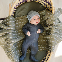 Light Grey Mebie Baby Beanie