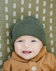 Green Mebie Baby Beanie