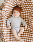 Brown Mebie Baby Beanie