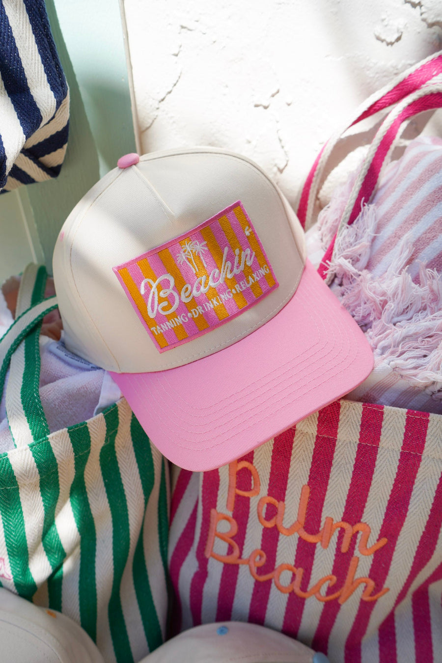 Beachin' - Vintage Trucker Hat KenzKustomz