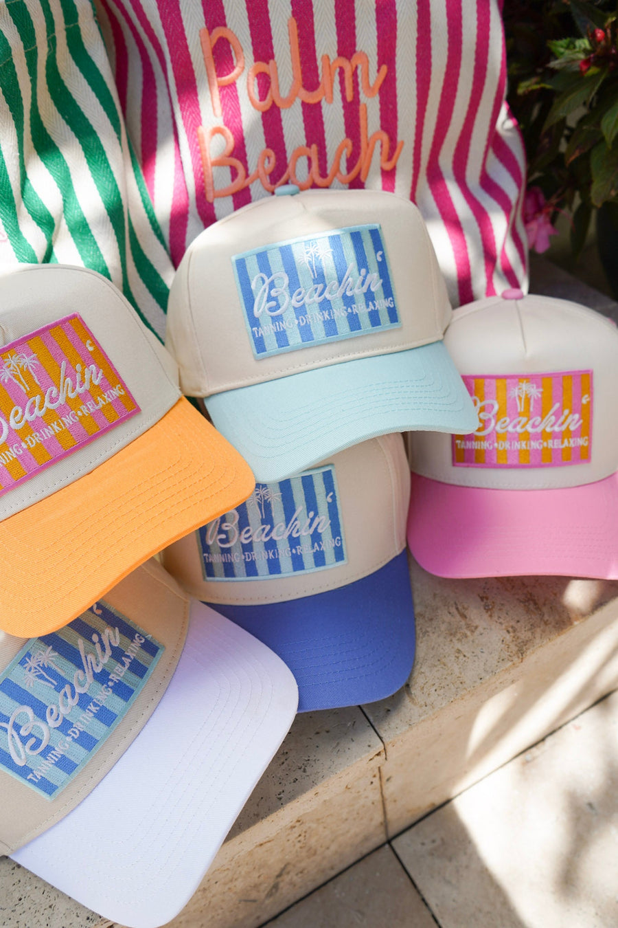 Beachin' - Vintage Trucker Hat KenzKustomz