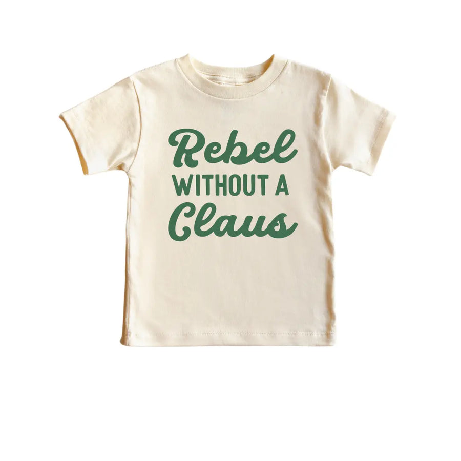 Rebel Without a Claus Tee Saved by Grace Co.
