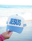 Jesus - Blue Vintage Trucker Hat