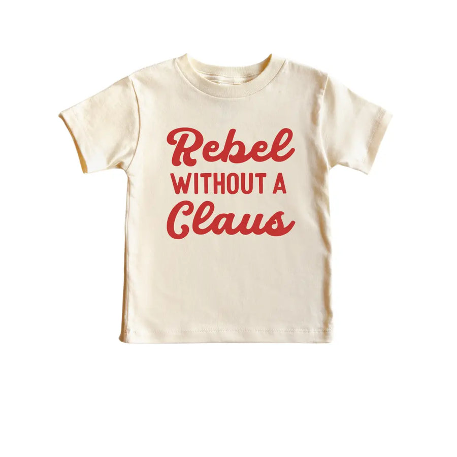 Rebel Without a Claus Tee Saved by Grace Co.