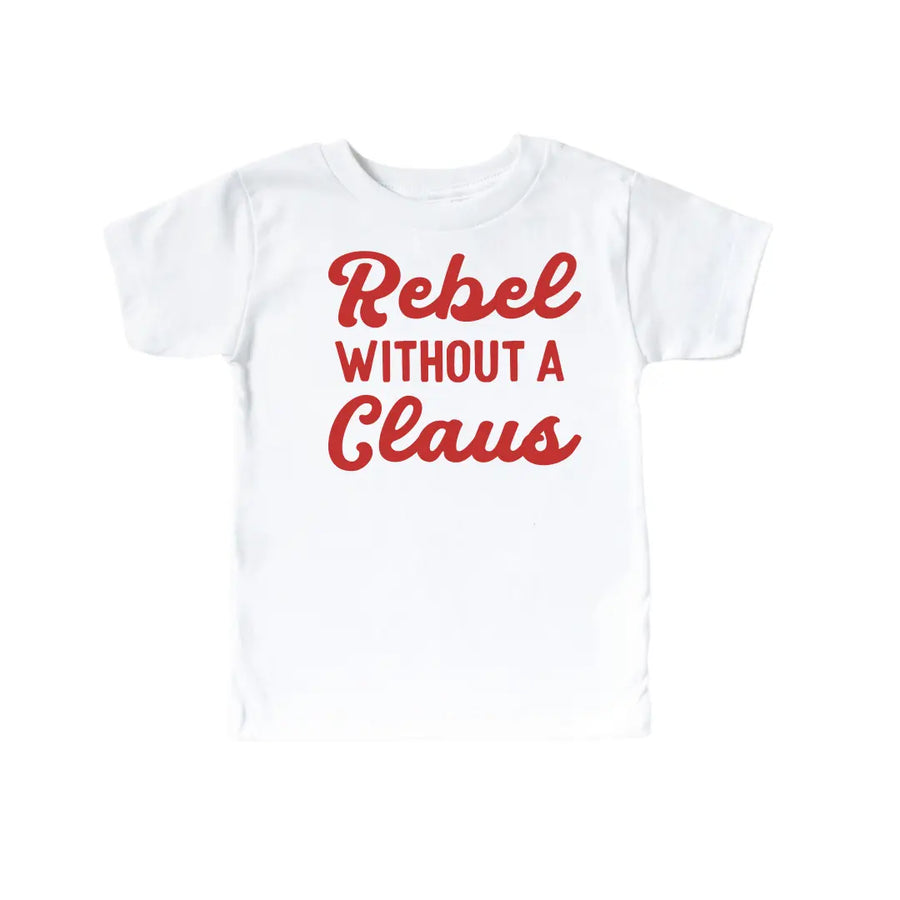 Rebel Without a Claus Tee Saved by Grace Co.