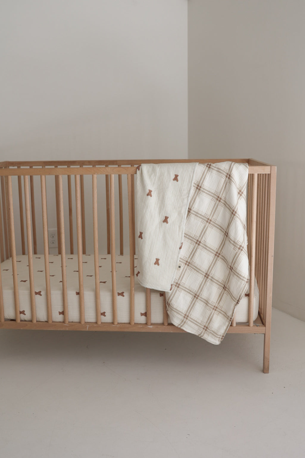 Muslin Quilt | Teddy &amp; Ellis Plaid forever french baby