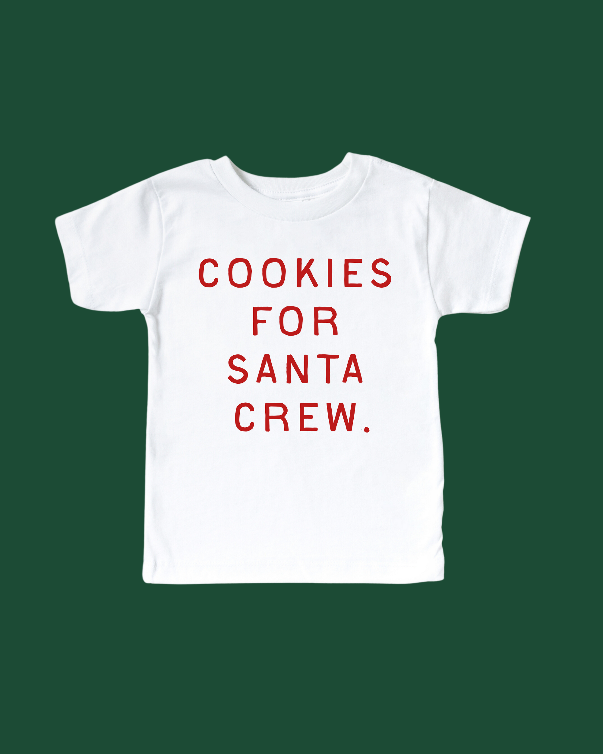 Cookies For Santa Kids Tee SBG Co.