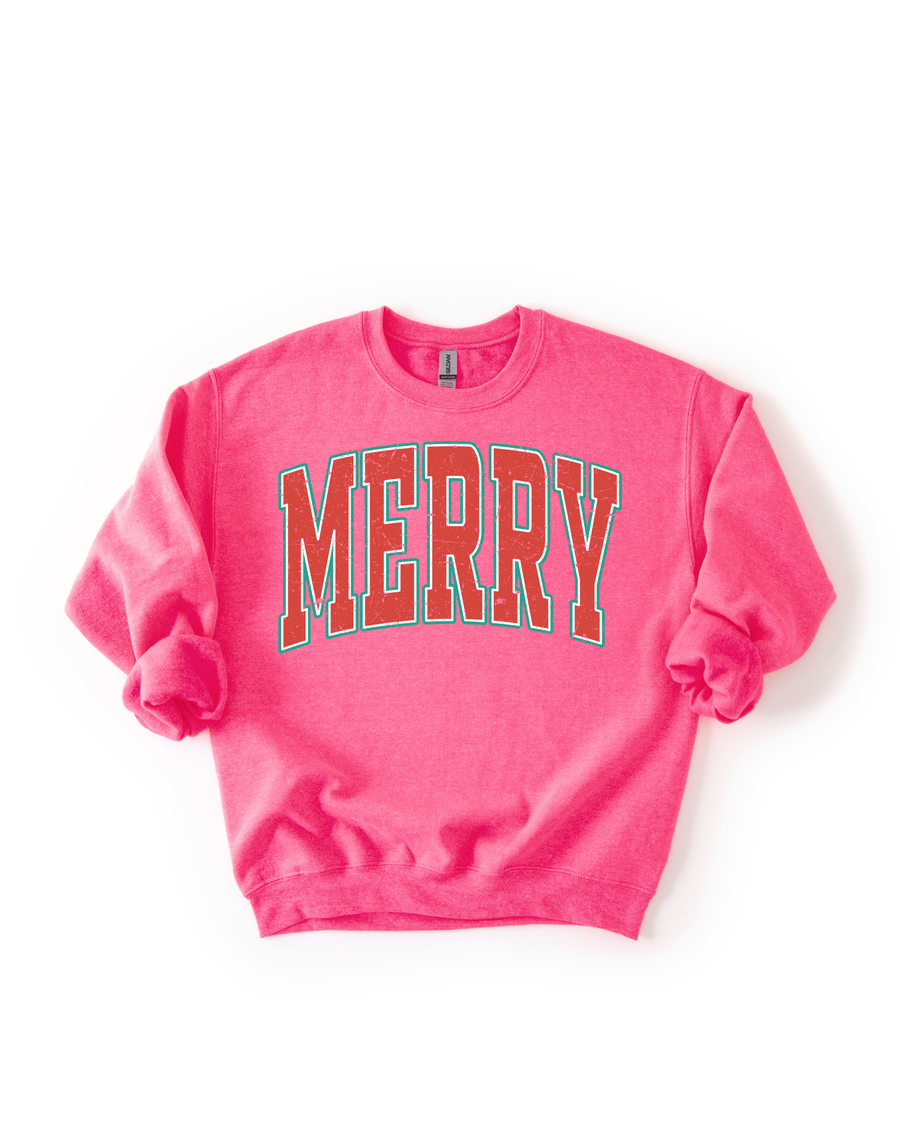 MERRY Varsity Sweatshirt SBG Co.