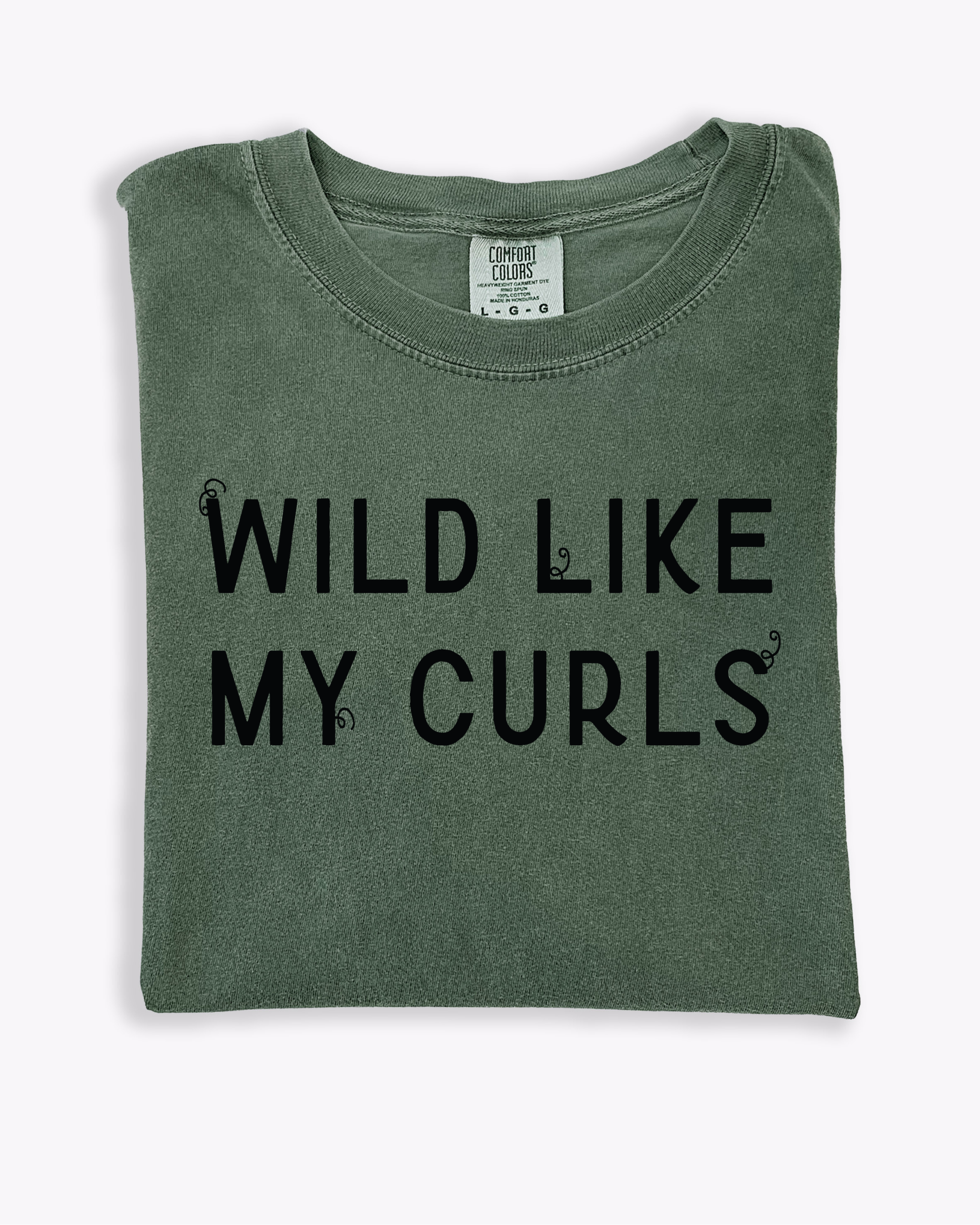 Wild Like My Curls - ADULT TEE!