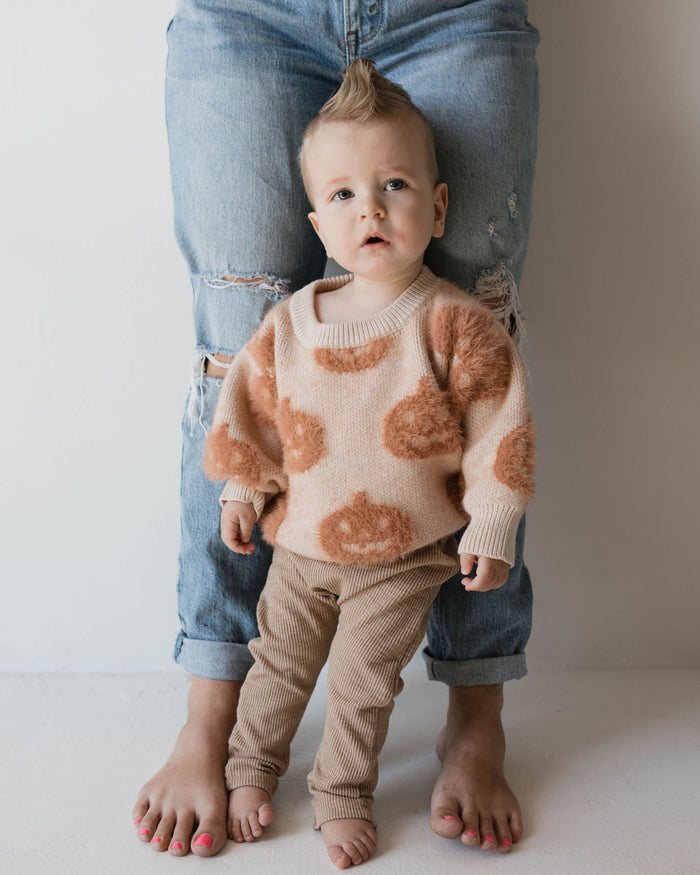 Cozy Sweater | Pumpkin forever french baby
