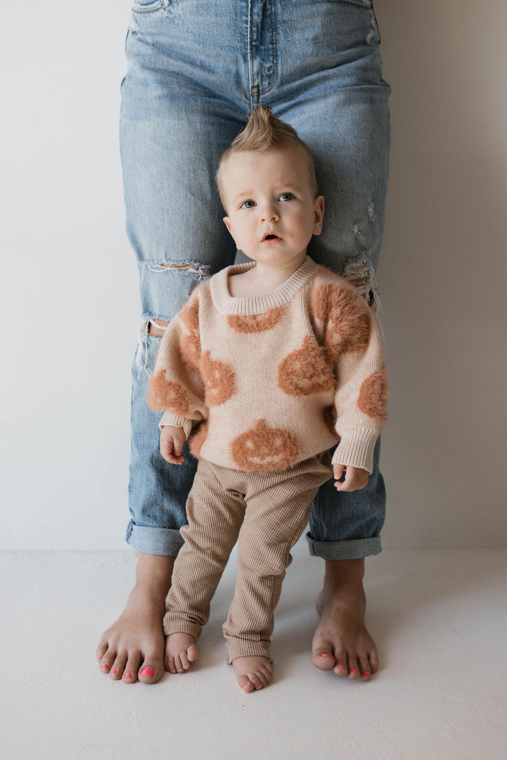 Cozy Sweater | Pumpkin forever french baby