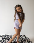 Girl's Bamboo Short Set | Enchanted Skelly forever french baby