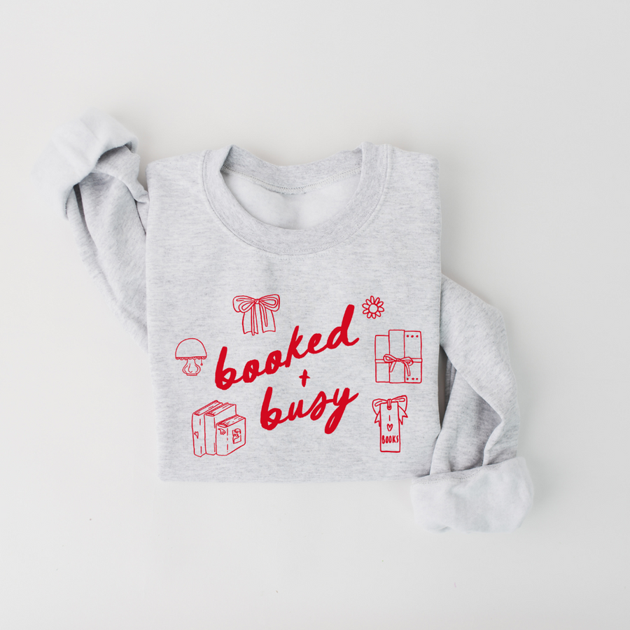 Booked + Busy Pullover SBG Co.
