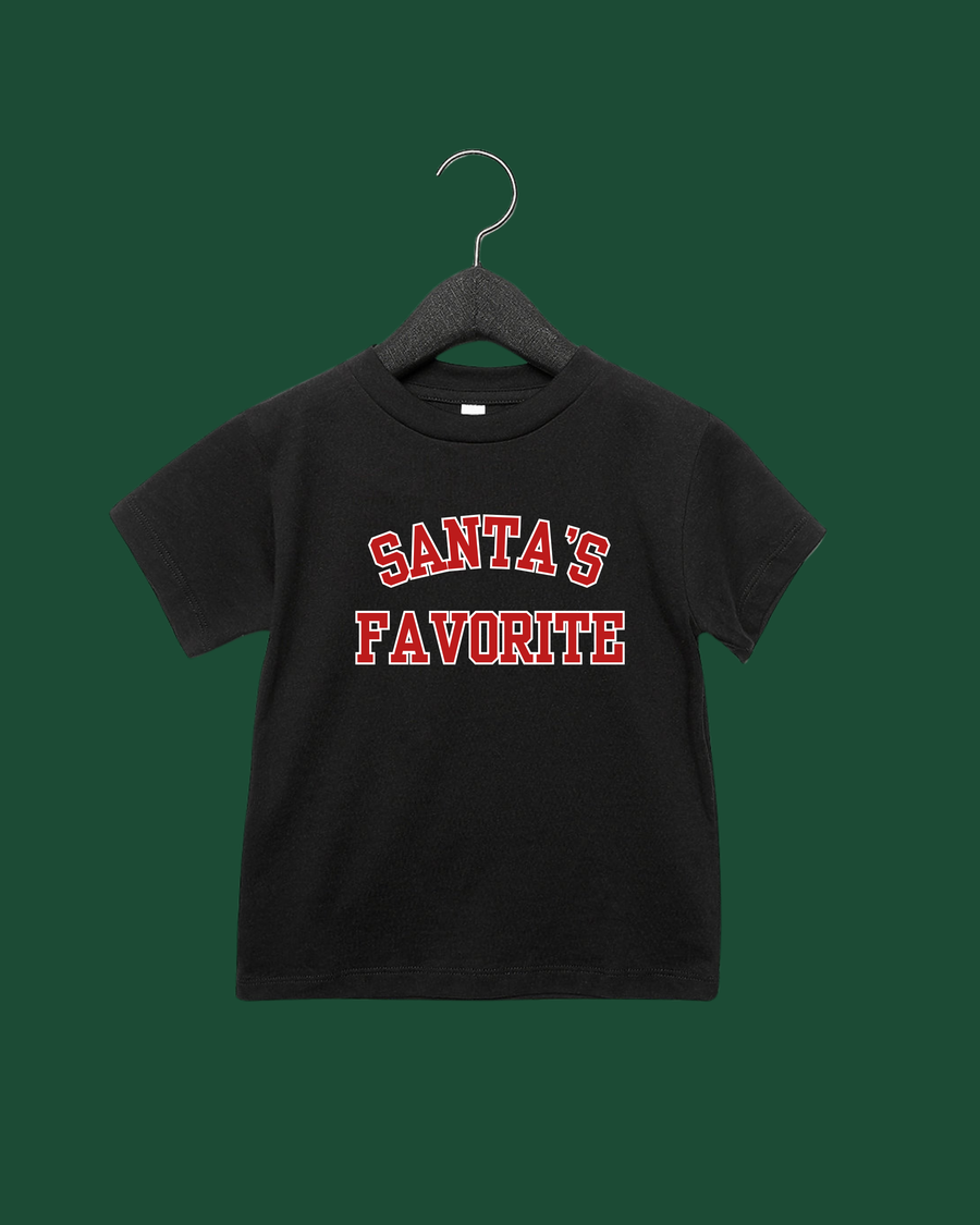 Santa's Favorite Varsity Tee SBG Co.