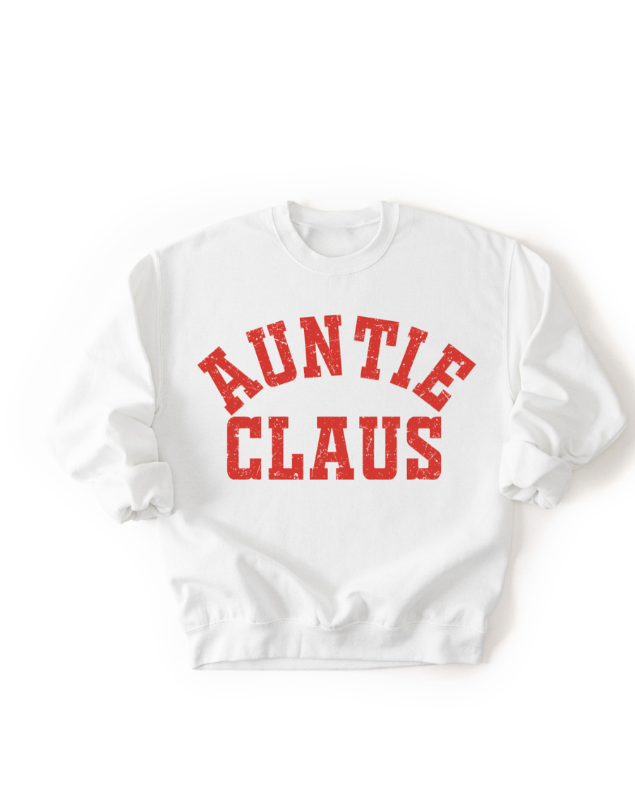 Auntie Claus Varsity Sweatshirt SBG Co.
