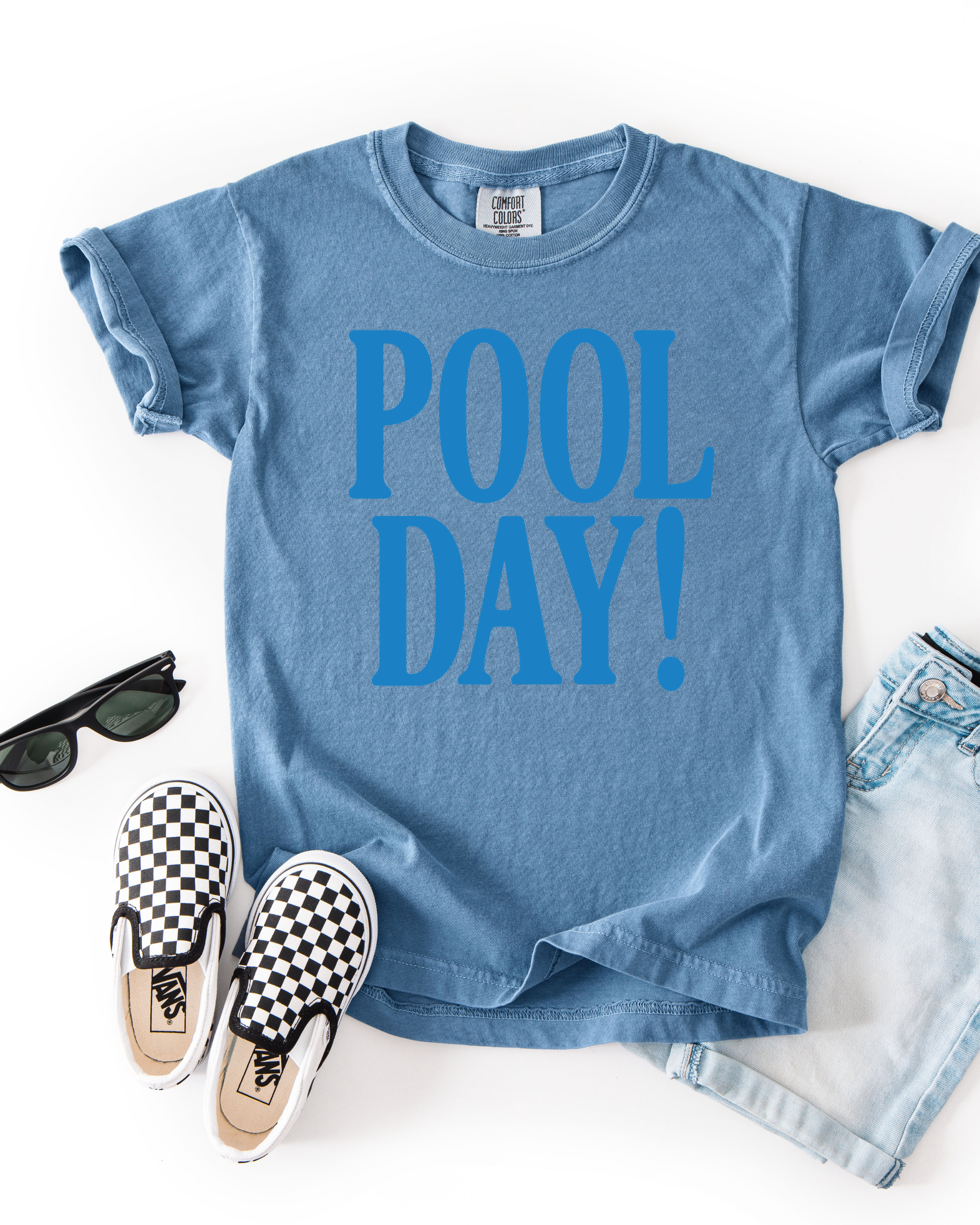 Pool Day! Girls + Boys Kids Tee