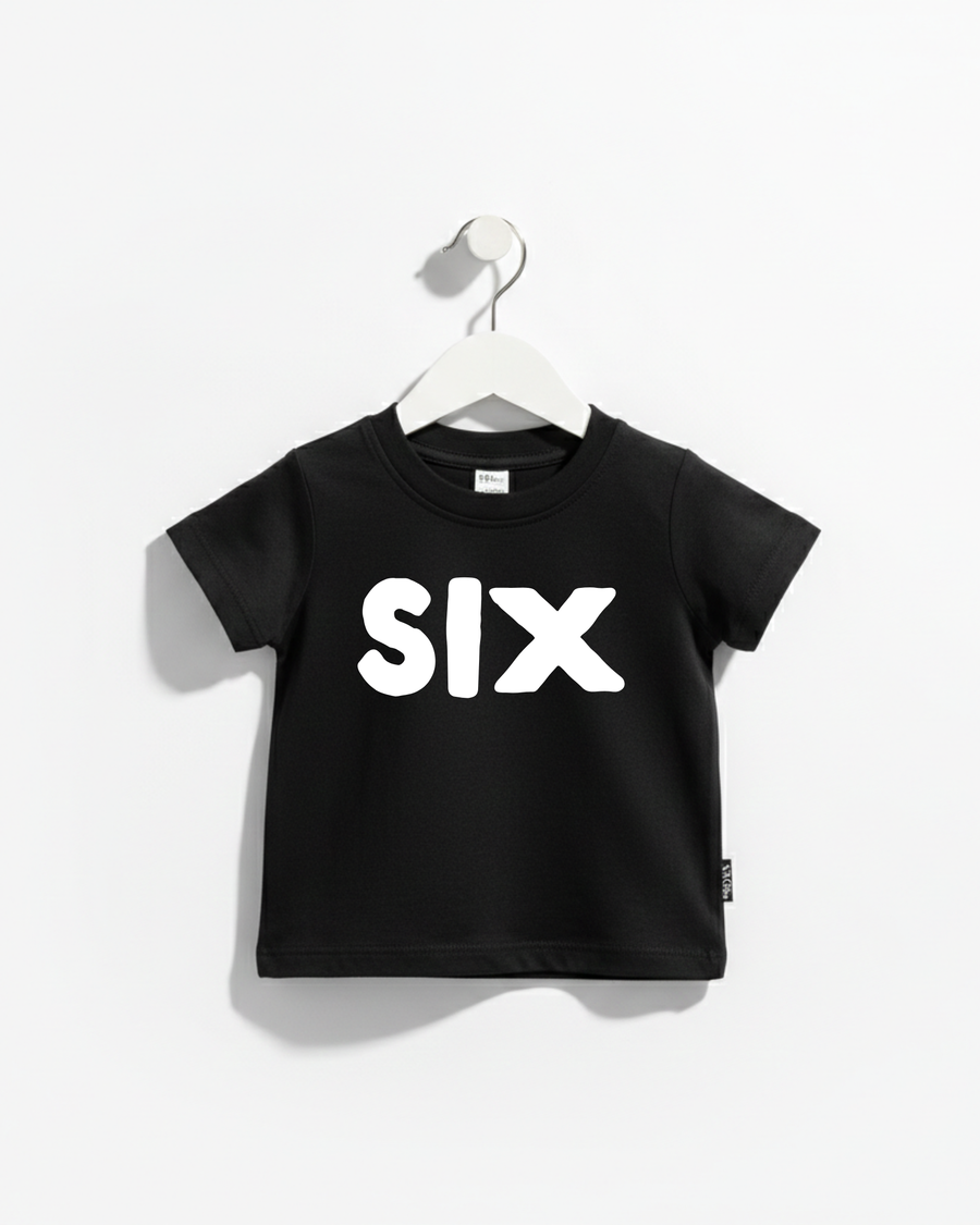 SIX - Birthday Kids Tee SBG Co.