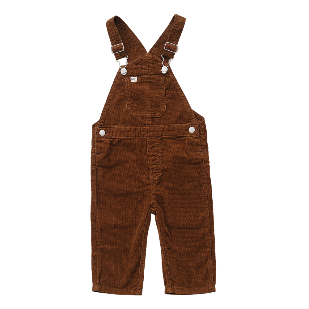 Brown Corduroy Overalls Mebie Baby