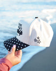 Stars Were Made to Worship - Black Polka Dot Trucker Hat KenzKustomz