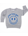 Jesus Loves You Smiley Toddler Pullover