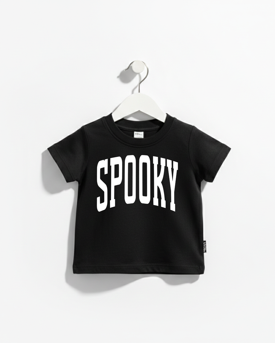 SPOOKY Varsity Kids Tee SBG Co.