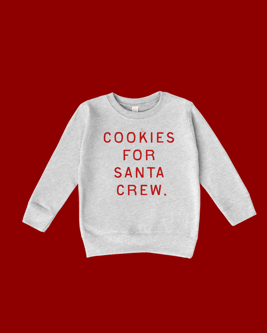 Cookies For Santa Crew Pullover SBG Co.