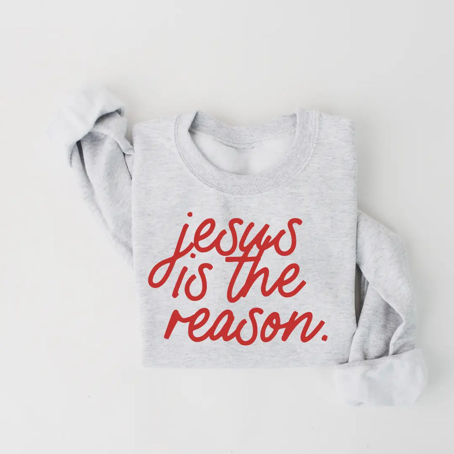 Jesus is the Reason Pullover Saved by Grace Co.