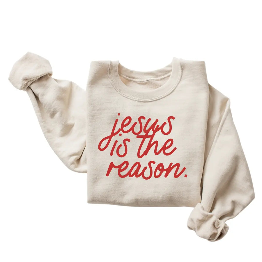 Jesus is the Reason Pullover Saved by Grace Co.