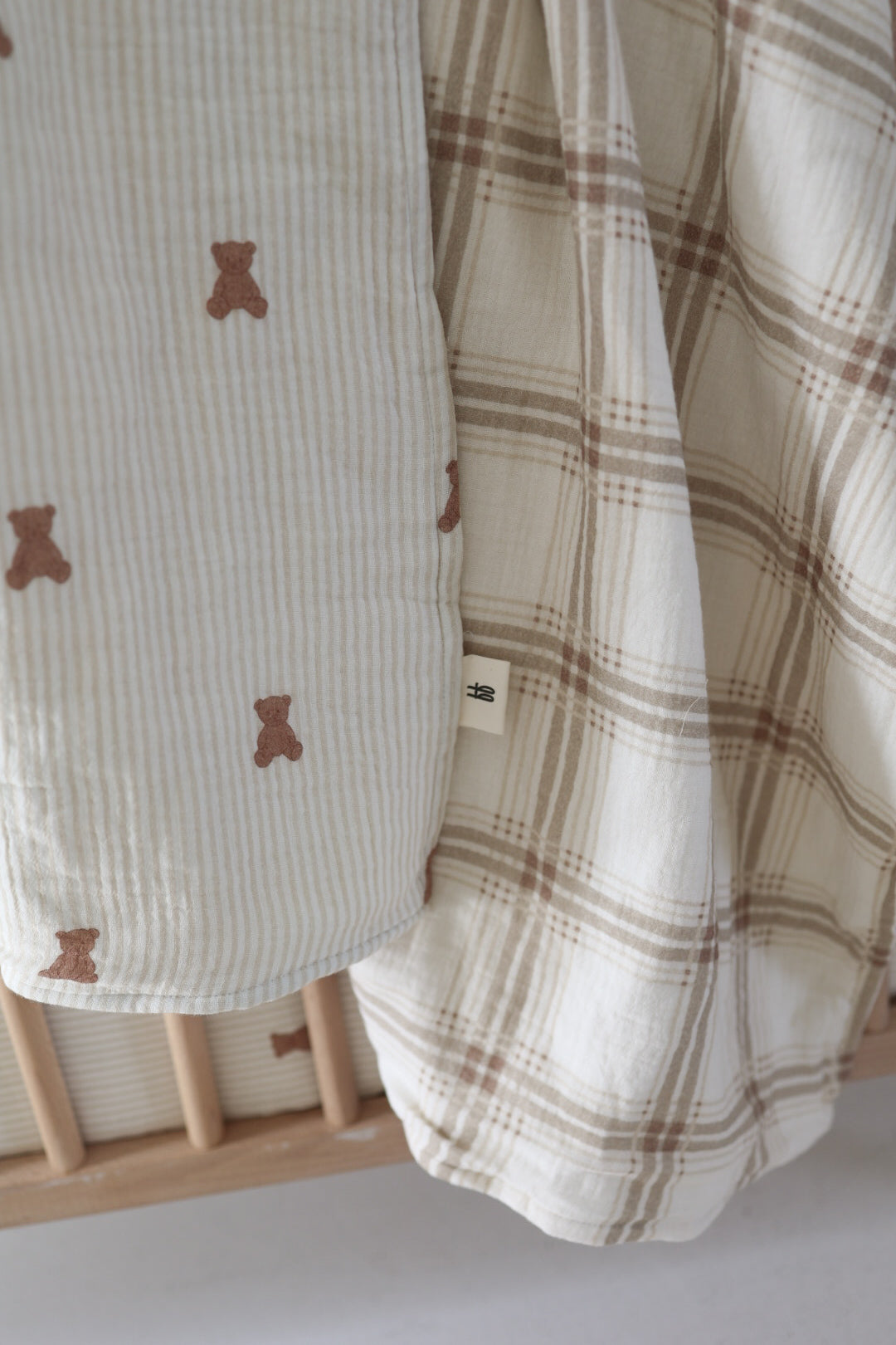 Muslin Quilt | Teddy &amp; Ellis Plaid forever french baby