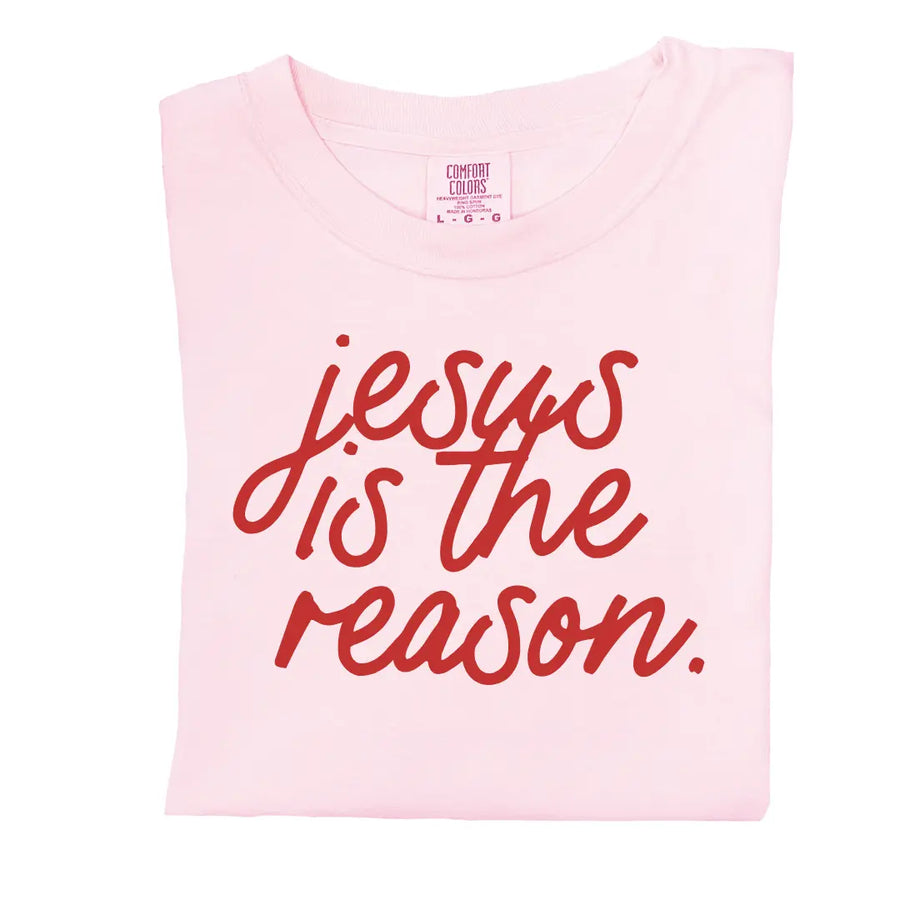 Jesus is the Reason Tee Saved by Grace Co.