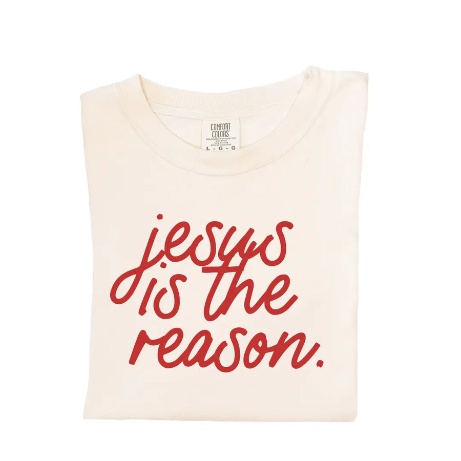 Jesus is the Reason Tee Saved by Grace Co.
