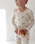 Bamboo Two Piece Pajamas | Croissants