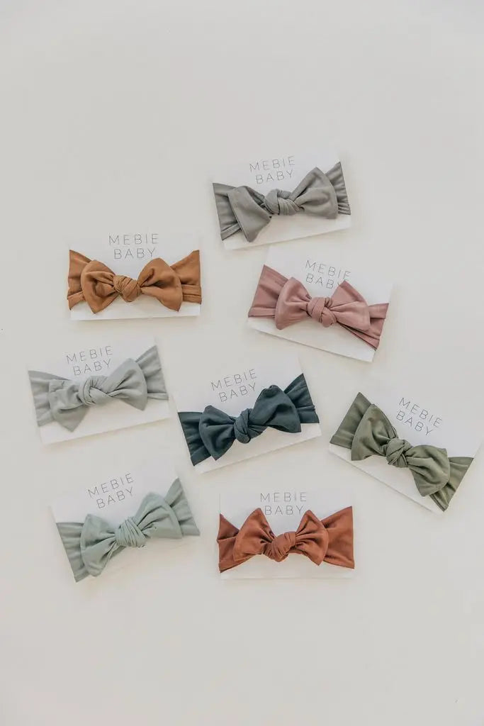 Rust Bamboo Head Wrap Mebie Baby