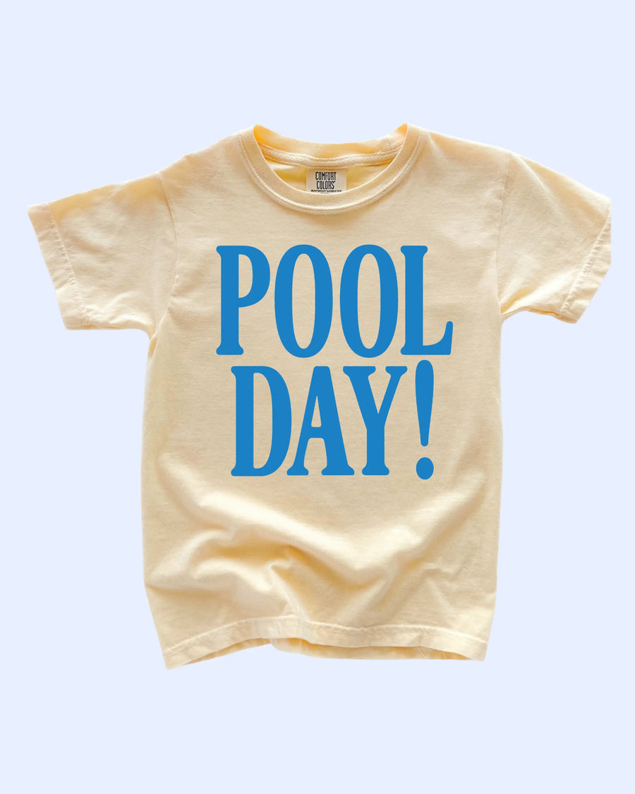 Pool Day! Girls + Boys Kids Tee Saved by Grace Co.