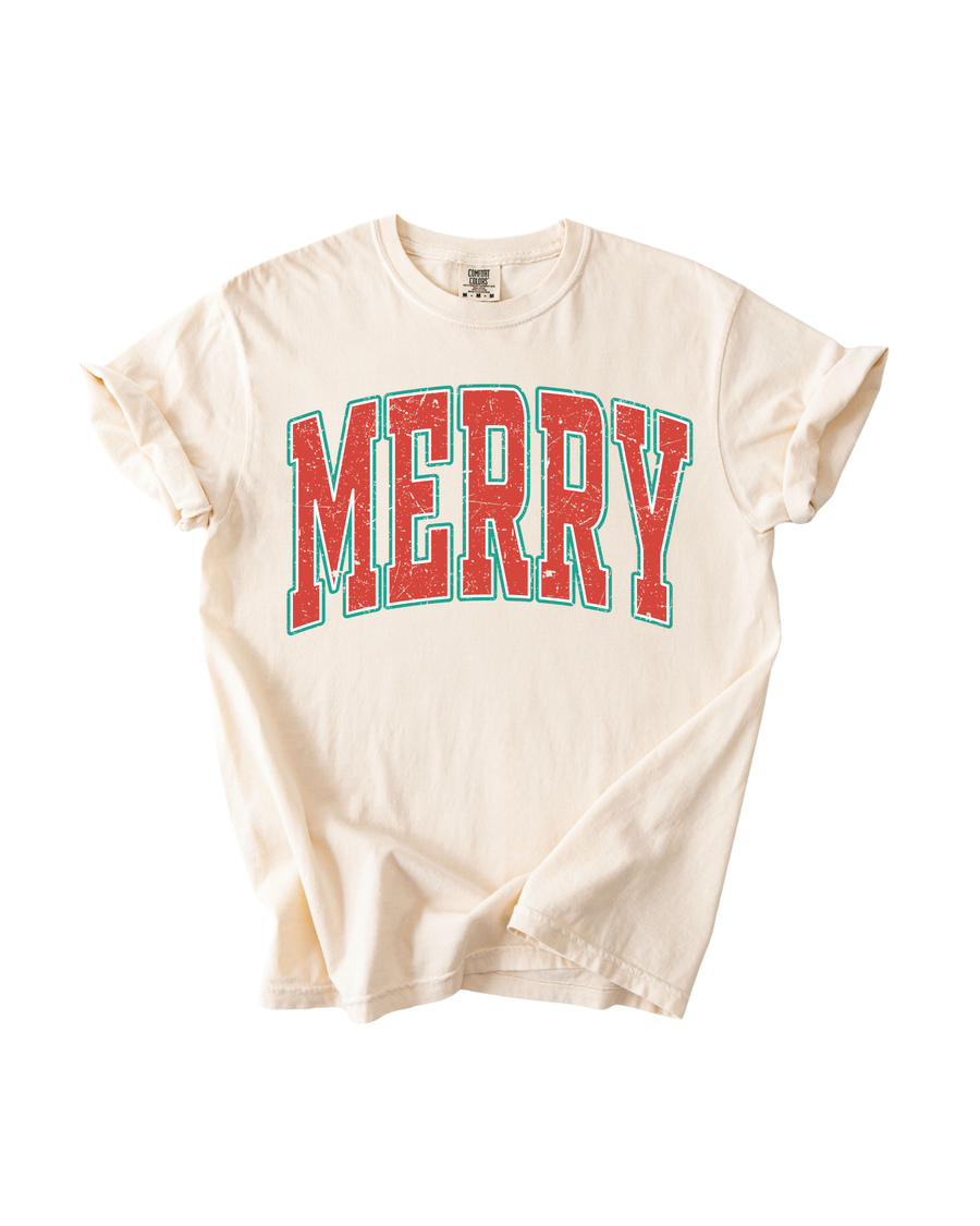 Merry Varsity Tee SBG Co.