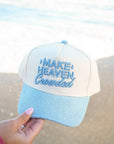 Make Heaven Crowded - Vintage Trucker Hat KenzKustomz