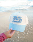 Make Heaven Crowded - Vintage Trucker Hat KenzKustomz