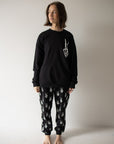 Women's Sweat Set | Midnight Skelly forever french baby