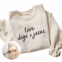 Love Dogs & Jesus Pullover