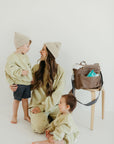 ff Diaper Bag | Taupe