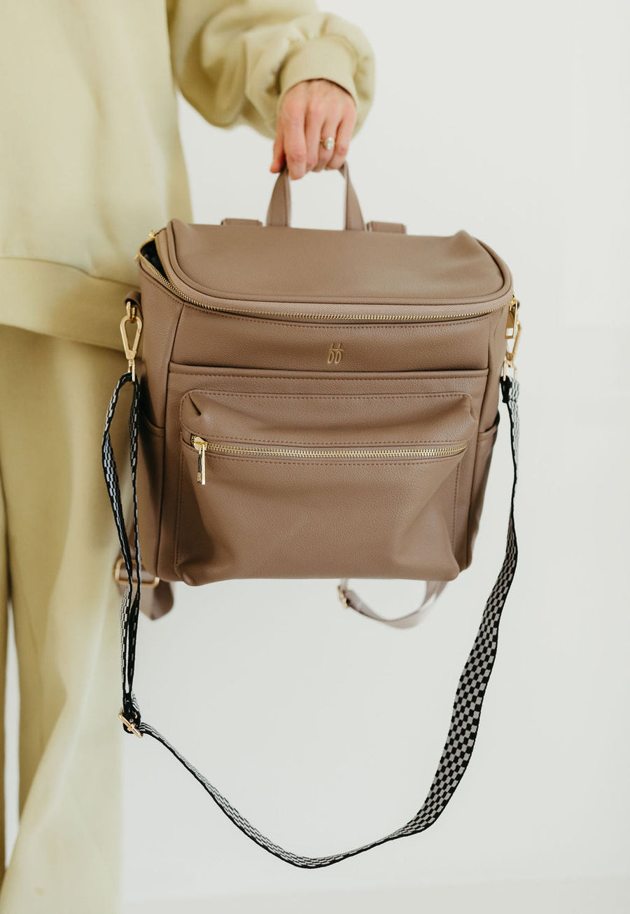 ff Diaper Bag | Taupe forever french baby