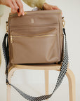 ff Diaper Bag | Taupe