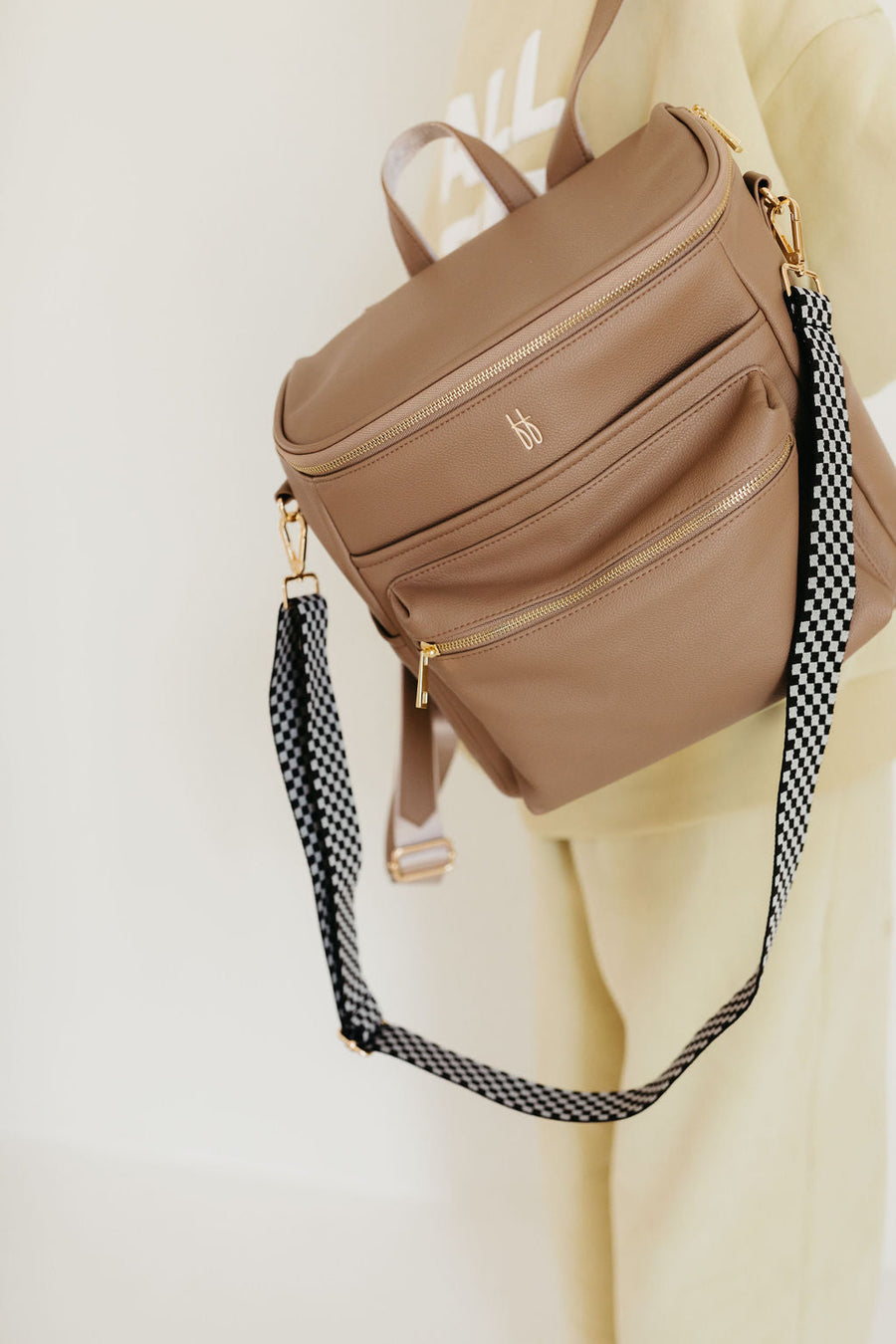 ff Diaper Bag | Taupe forever french baby