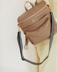 ff Diaper Bag | Taupe