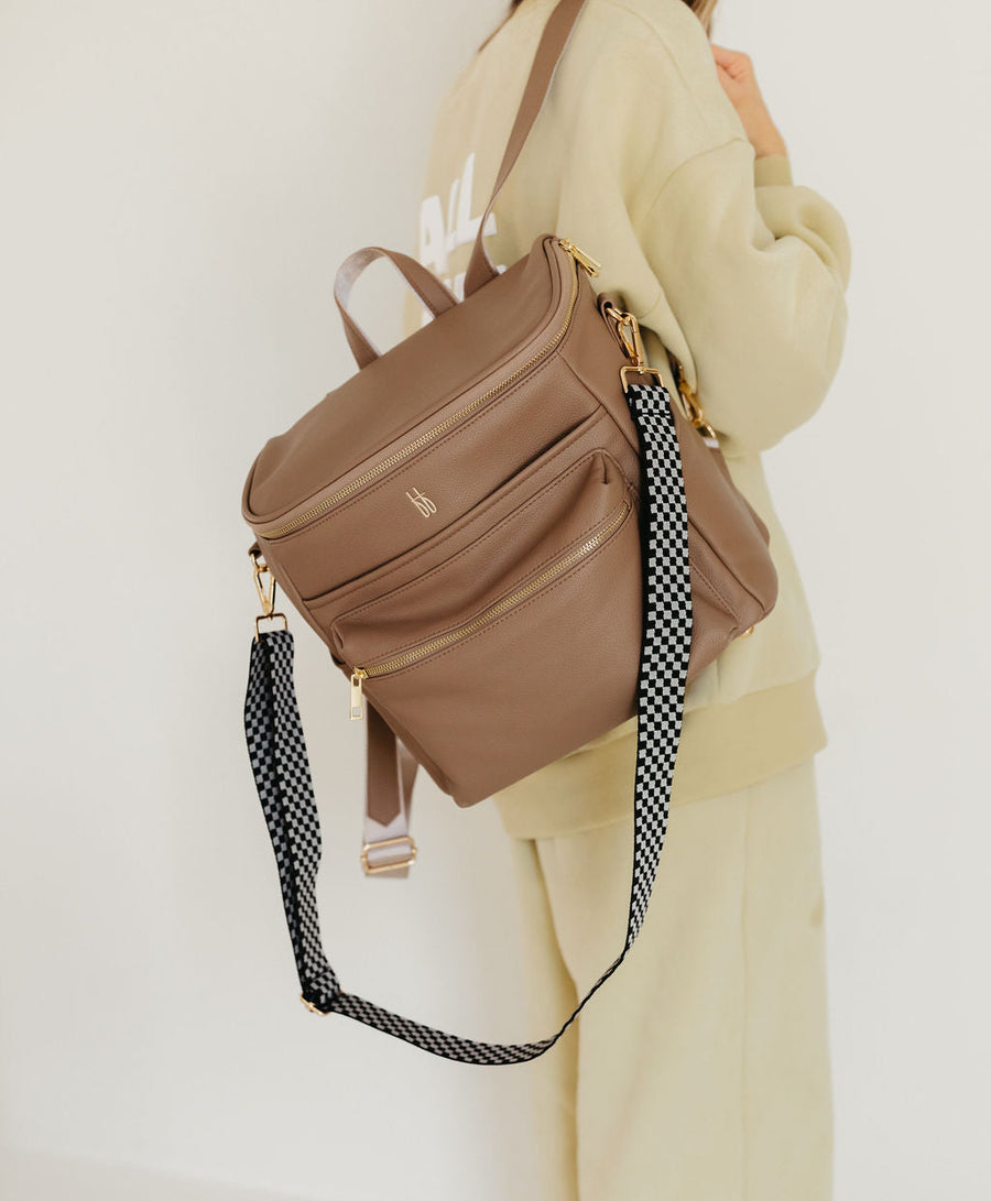 ff Diaper Bag | Taupe forever french baby