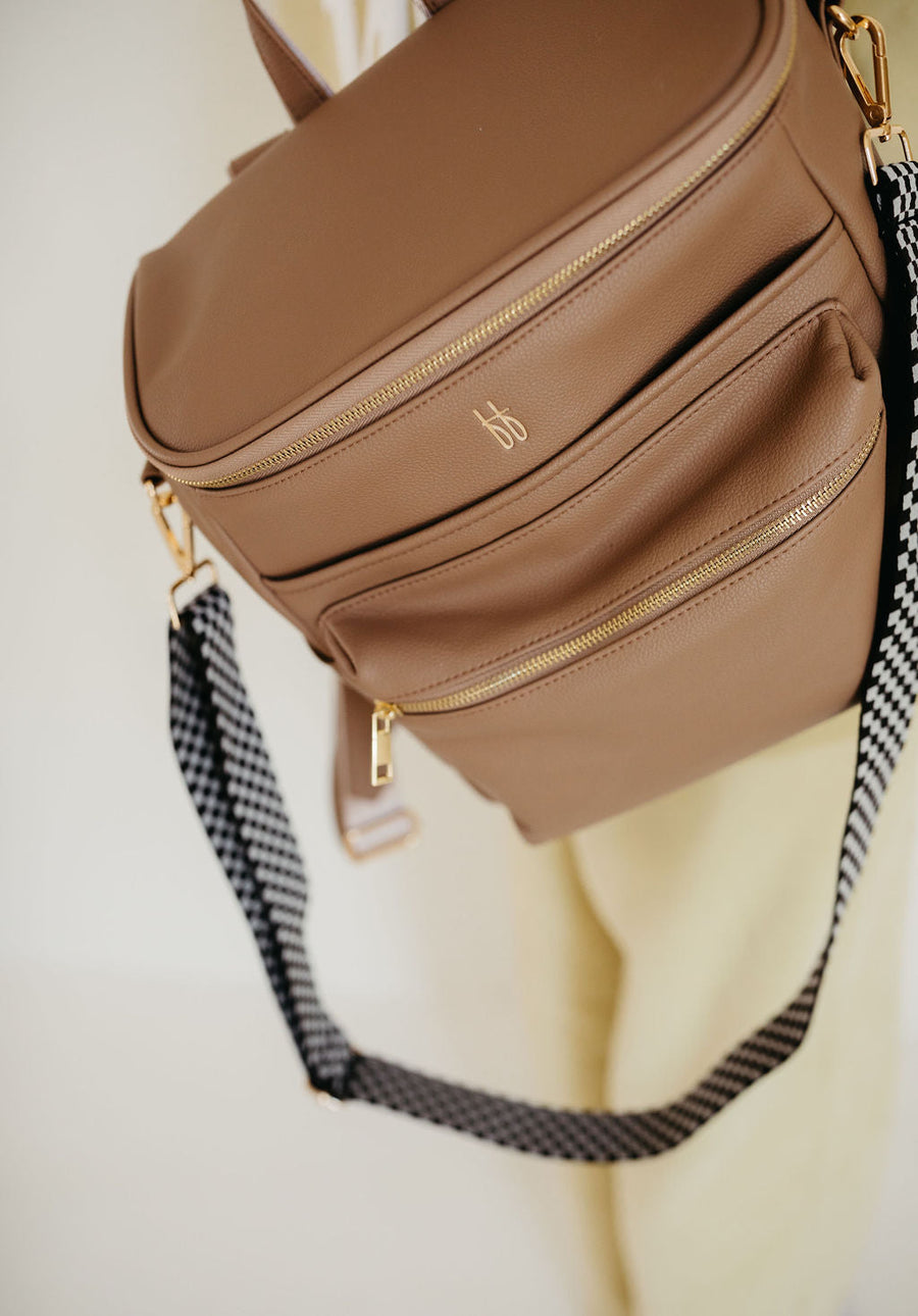 ff Diaper Bag | Taupe forever french baby