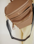 ff Diaper Bag | Taupe