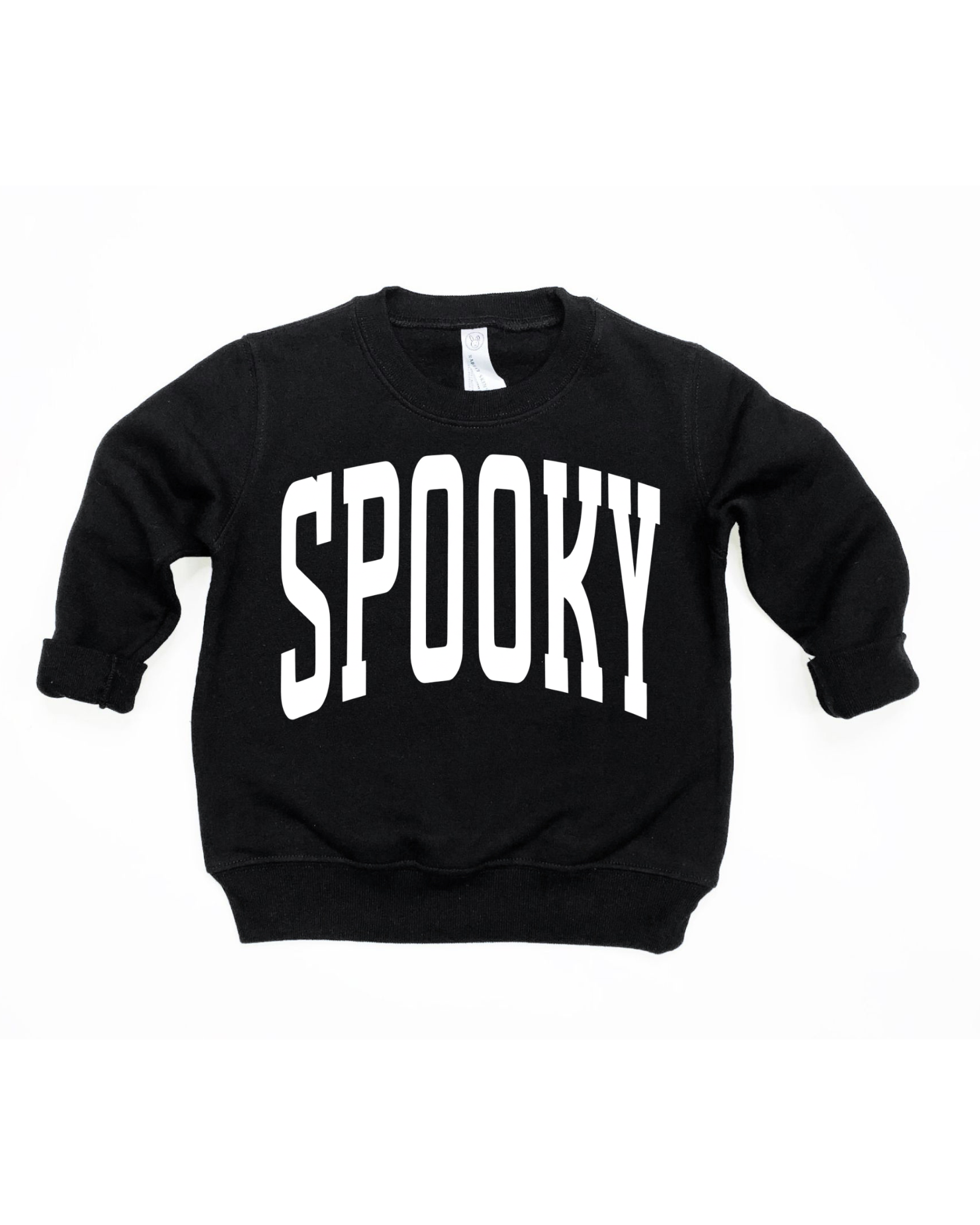 SPOOKY Varsity Kids Sweatshirt