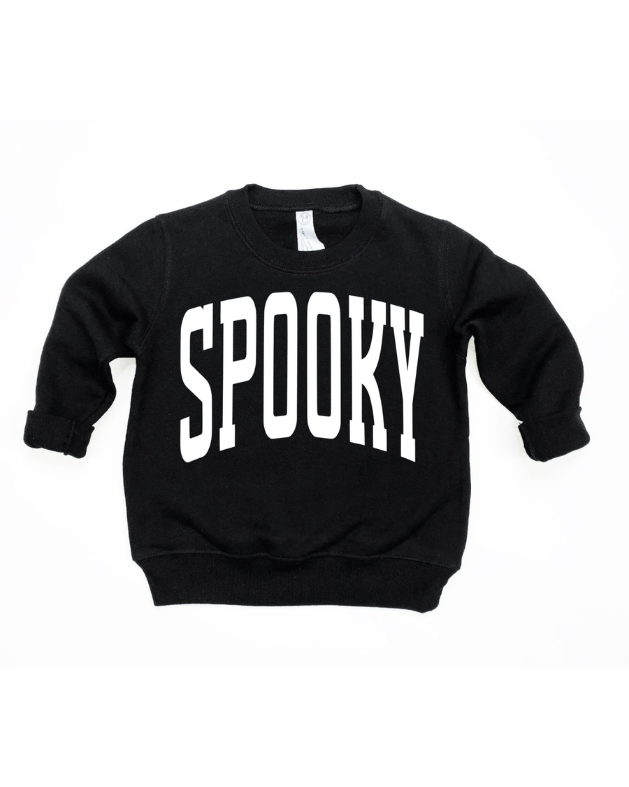 SPOOKY Varsity Kids Sweatshirt SBG Co.